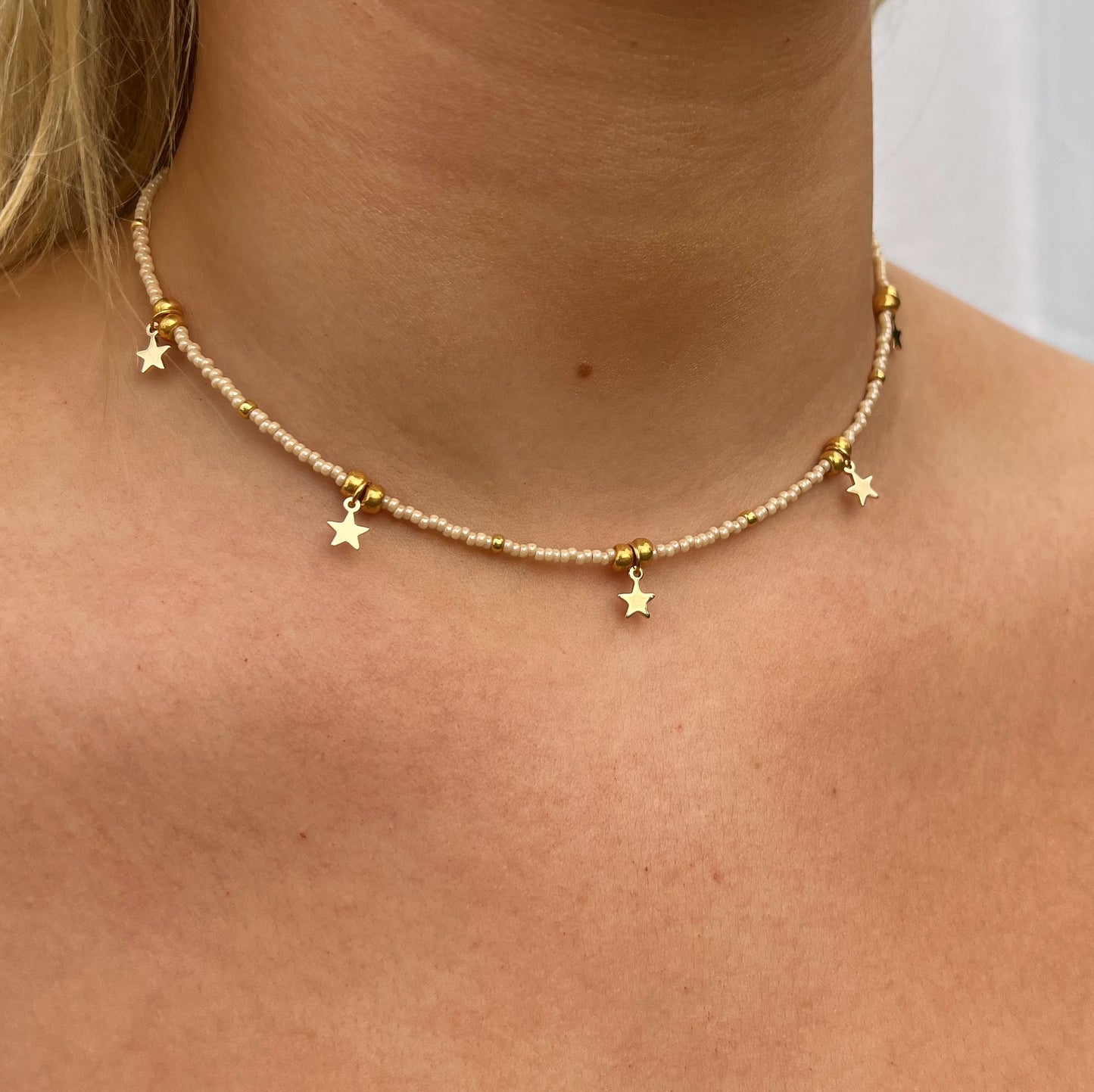 Celeste Necklace - Oatmeal