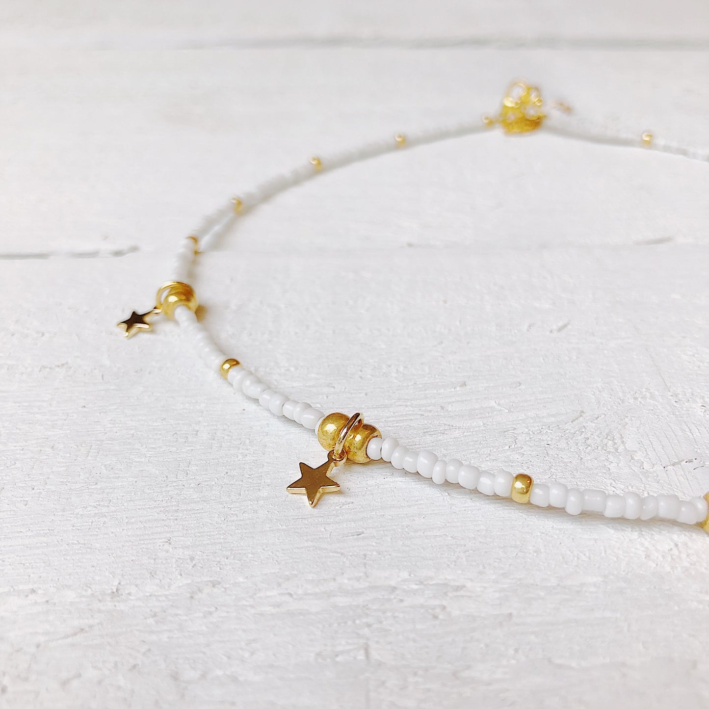Celeste Necklace - White