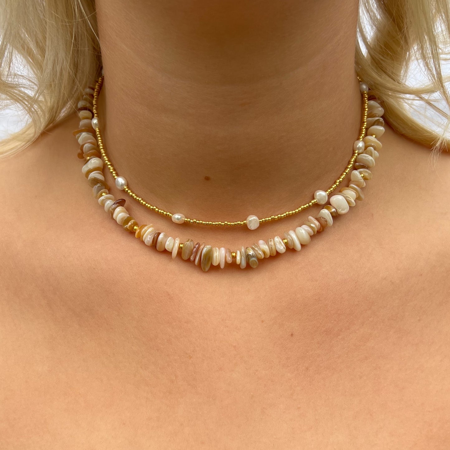 Calypso Plain Necklace - Gold