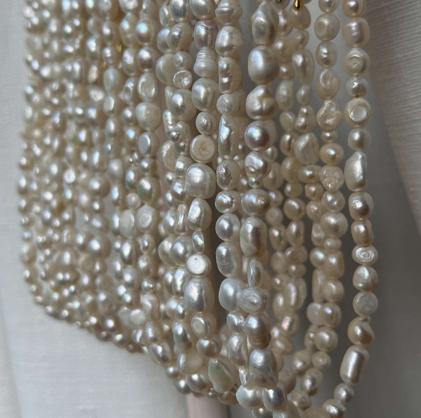 Imperfectly Perfect Pearl Necklace