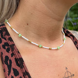Green Crystal Necklace