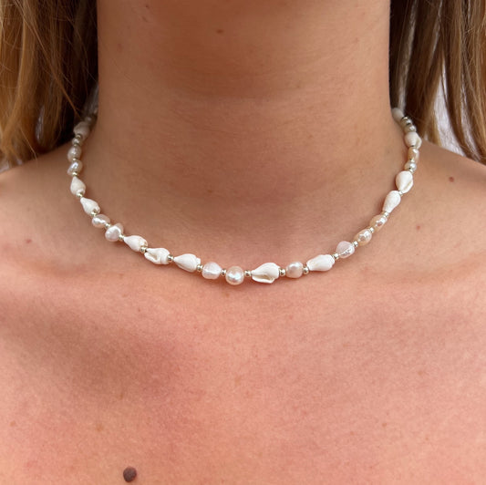 Shelly Necklace - Silver