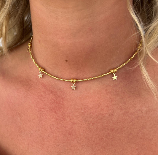 Celeste Necklace - Gold