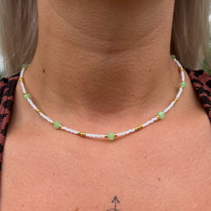 Green Crystal Necklace