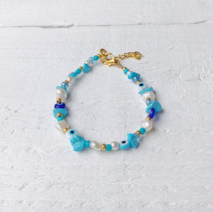 Turquoise Beach Mix Bracelet